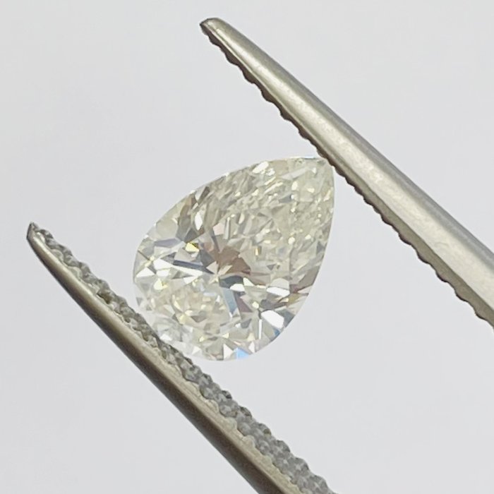 1 pcs Diamant  (Natur)  - 101 ct - Pære - H - SI2 - Gemological Institute of America (GIA) - 2024