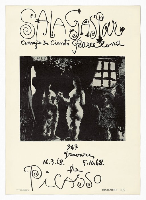 Pablo Picasso (after) - Picasso - Sala Gaspar - Gravures