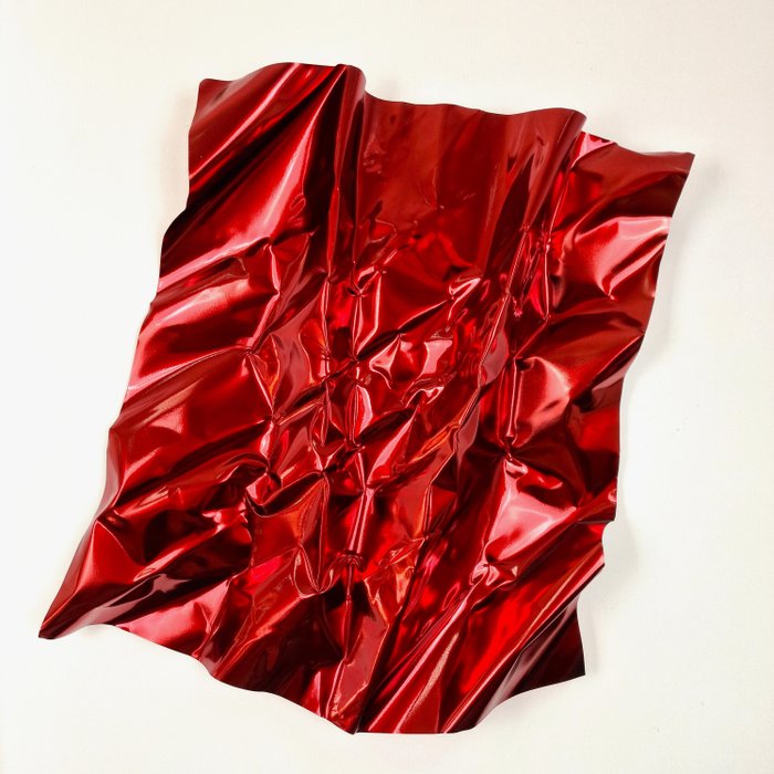 José Soler Art - Steel Silk. Red XL