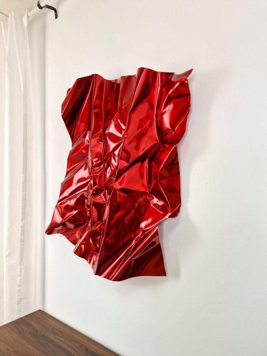 José Soler Art - Steel Silk. Red XL