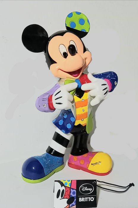 Enesco - Showcase collection - Disney Britto - Statue 27 cm - Mickey Mouse - Mickey Bling