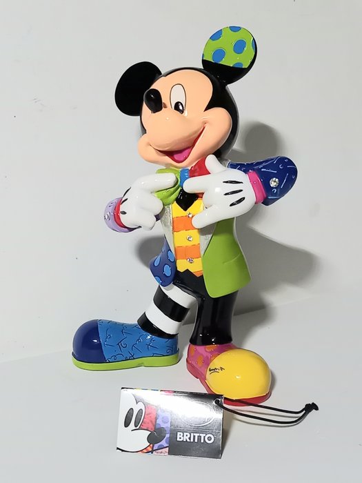 Enesco - Showcase collection - Disney Britto - Statue 27 cm - Mickey Mouse - Mickey Bling