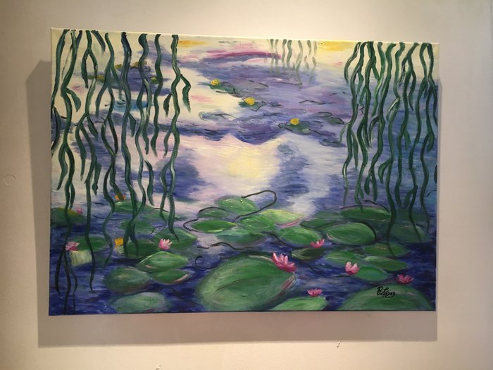 Raquel López - Water lilies