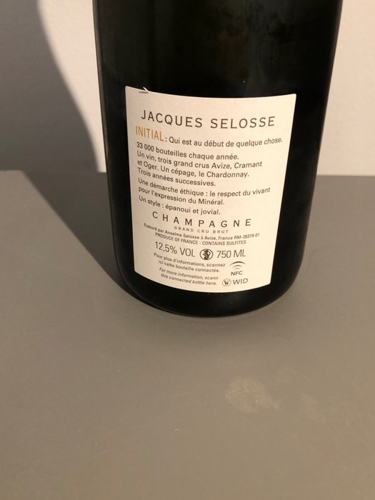 Jacques Selosse, "Initial" - Dégorgement 2023 - Champagne - 1 Flaske (0,75L)