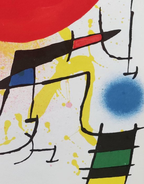 Joan Miro (1893-1983) - Litografía original III