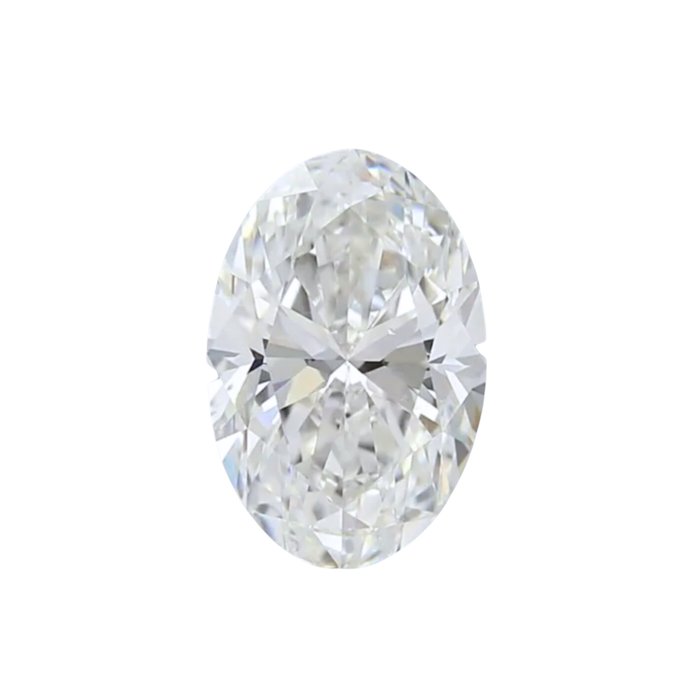 1 pcs Diamant  (Natur)  - 1.00 ct - Oval - E - VS2 - International Gemological Institute (IGI) - Fantastisk oval diamant