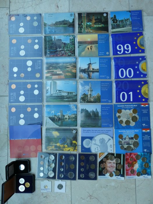 Holland. Various Denominations 1976/2014 (38 items)  (Ingen mindstepris)