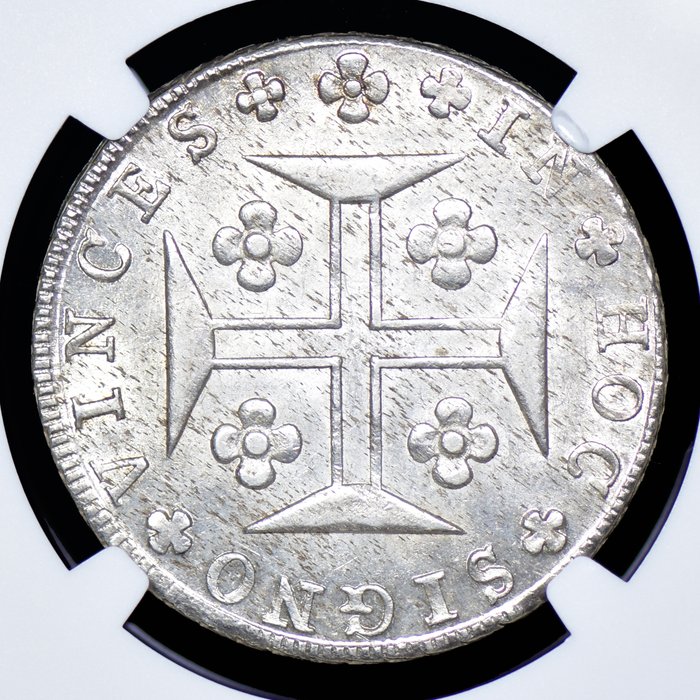 Portugal. D. João Príncipe Regente (1799-1816). Cruzado Novo (480 Reis) 1816 - NGC - MS 62