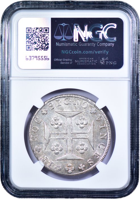 Portugal. D. João Príncipe Regente (1799-1816). Cruzado Novo (480 Reis) 1816 - NGC - MS 62