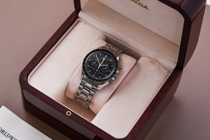 Omega - Speedmaster Professional Moonwatch Moonphase - 3876.50.31 - Mænd - 2000-2010