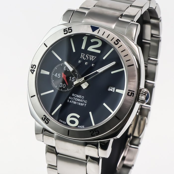 RSW - Automatic Swiss Watch - RSWA154-SS-9 - Ingen mindstepris - Mænd - 2011-nu