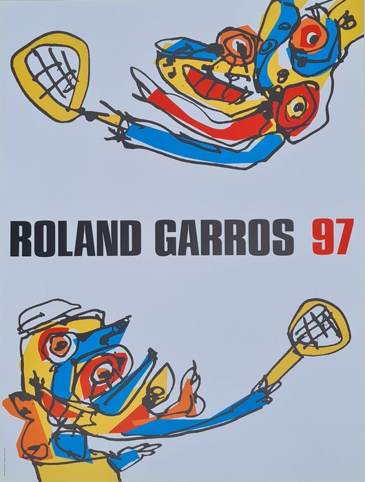 Antonio Saura (1930-1998) - Roland Garros 1997