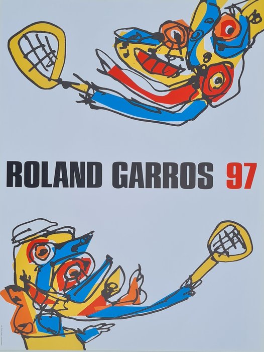 Antonio Saura (1930-1998) - Roland Garros 1997