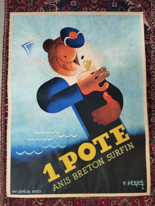 Pierre Peron - 1 Pote - Anis breton surfin - 1930‹erne