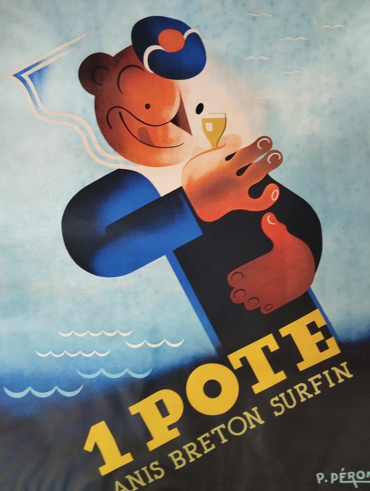 Pierre Peron - 1 Pote - Anis breton surfin - 1930‹erne