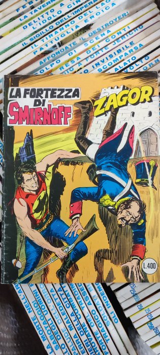 Zagor 201/300 - Sequenza completa - 100 Comic - Første udgave