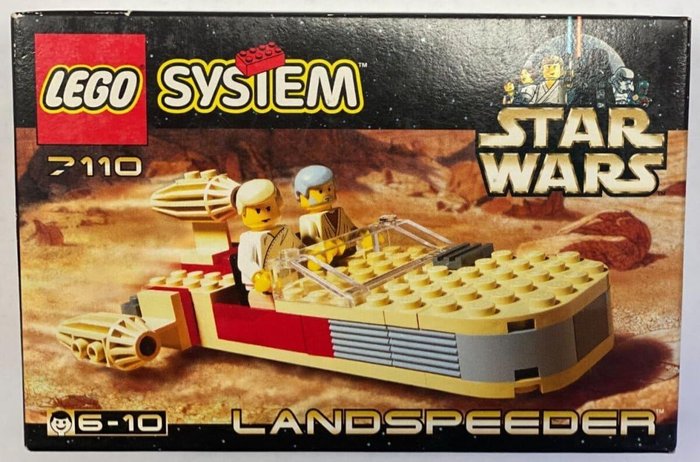 Lego - Star Wars - 7110 - Landspeeder 7110 - 1990-2000 - Frankrig