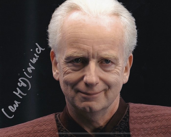 Star Wars - Signed by Ian McDiarmid (The Emperor Palpatine)