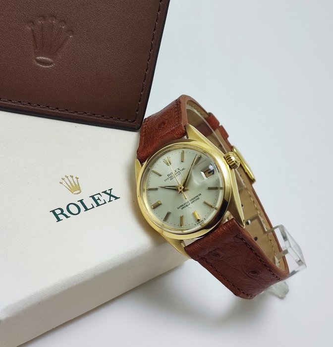 Rolex - Datejust 18K Yellow Gold - Ref 6627 - Kvinder - 1970-1979