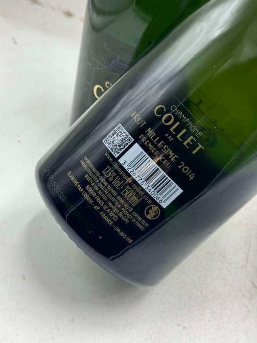 2014 Collet, Millesimé - Champagne 1er Cru, Brut - 2 Magnum (1,5 L)