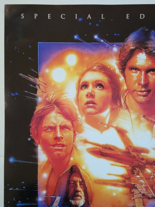 Drew Struzan - Star Wars Episode IV: A New Hope - Official STAR WARS (Special Edition) Poster - 1997 - Rolled - MINT - No Reserve !!