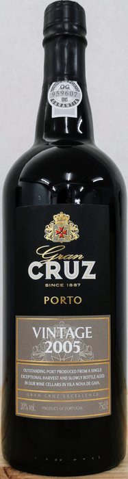 2005 Porto Cruz, Gran Cruz - Vintage Port -  Porto  - 3 Flasker (0,75 L)