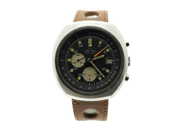 Lemania - Automatic Chronograph Oversize - Ingen mindstepris - Cal Lemania 1340 - Unisex - 1970-1979