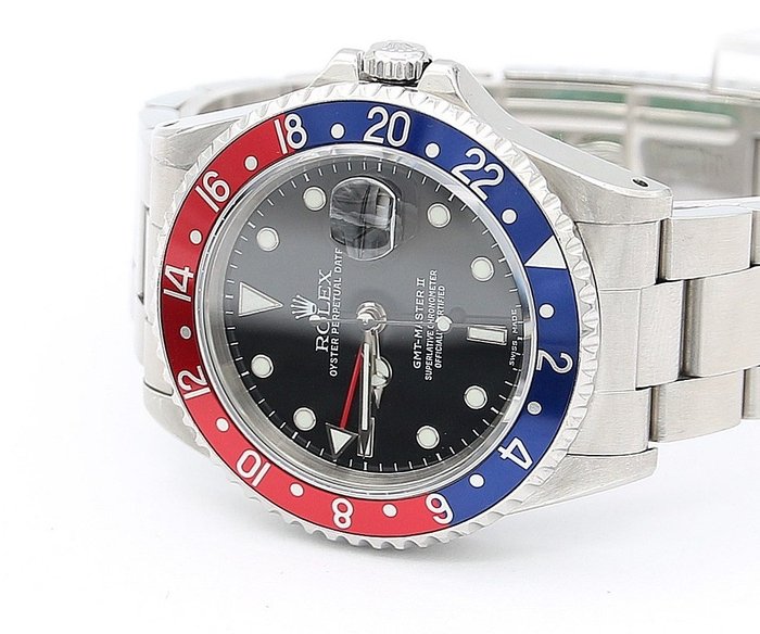 Rolex - GMT-Master II Pepsi - Ref. 16710 - Mænd - 1990-1999