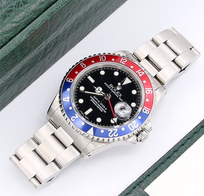 Rolex - GMT-Master II Pepsi - Ref. 16710 - Mænd - 1990-1999