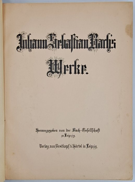 Johann Sebastian Bach - Sieben Concerte für Clavier mit Orchesterbegleitung (Partitur / Gesamtausgabe) - 1869