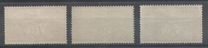 Holland 1906 - Tuberkulose stempler - NVPH 84/86