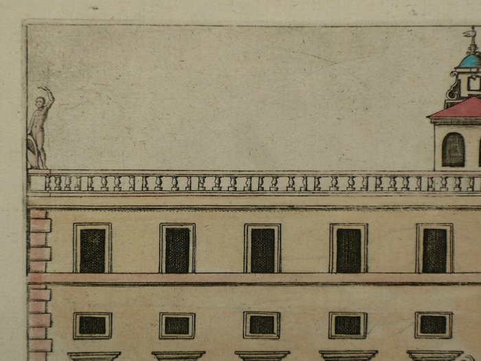 Europa - Roma / Palazzo Capponi Antonelli; Giacomo Lauro - Palazzo della famiglia di Capponi - 1621-1650