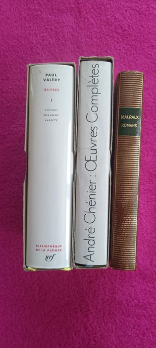 André Chénier, Paul Valéry, André Malraux - Oeuvres complètes / Oeuvres / Romans - 1940-1957