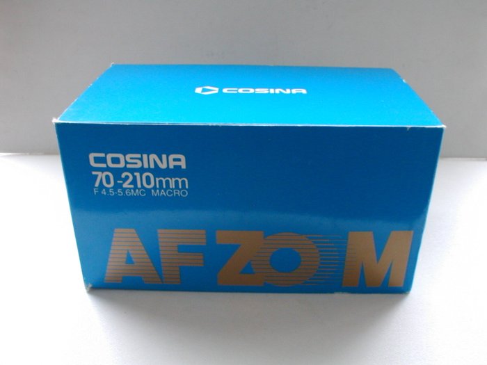 Cosina 70-210mm F/4.5-5.6 MC macro voor Nikon AF Telelinse