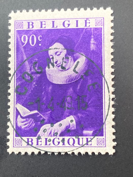 Belgien 1949 - Stemplet: Jordaens/Van der Weyden - frimærker fra blokke - OBP/COB 792/97 - GESTEMPELD