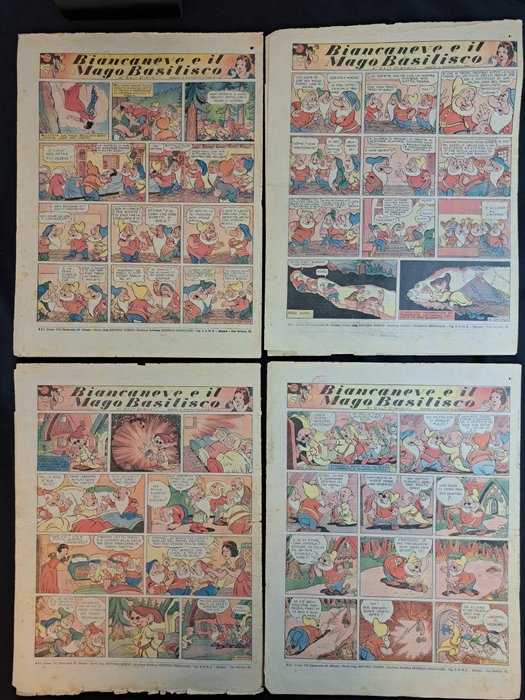 Paperino Giornale - Da Recupero - 38 Comic - Første udgave - 1939/1940