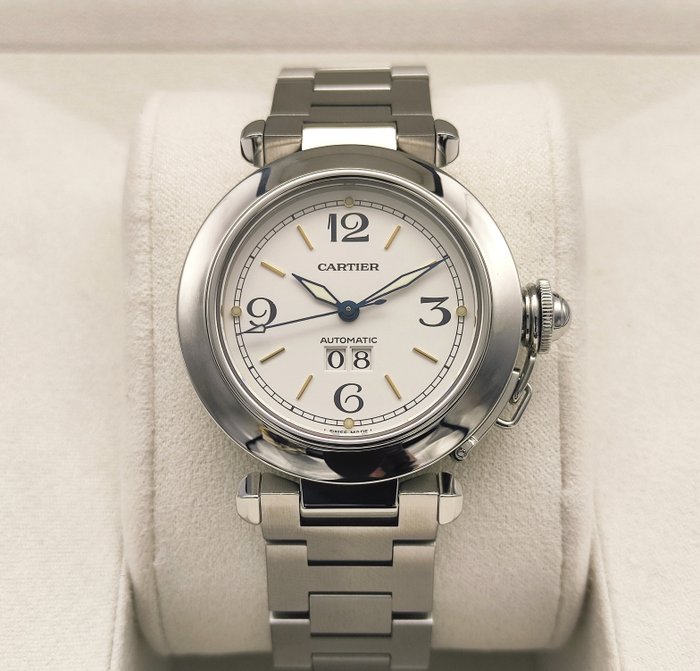 Cartier - Pasha Big Date Automatic - W31044M7 (2475) - Unisex - 2000-2010