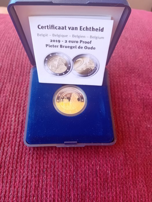 Belgien. 2 Euro 2019 "Pieter Bruegel de Oude" Proof  (Ingen mindstepris)