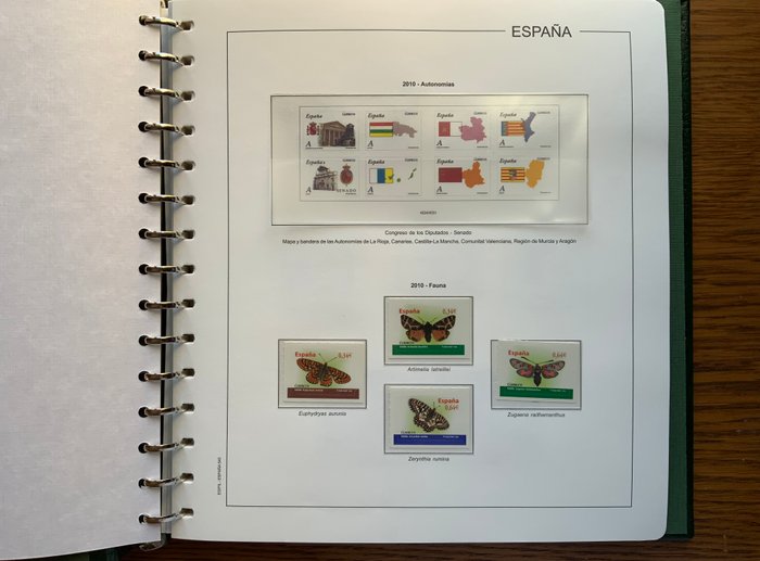 Spanien 1962/2013 - Komplet samling af frimærker og ark