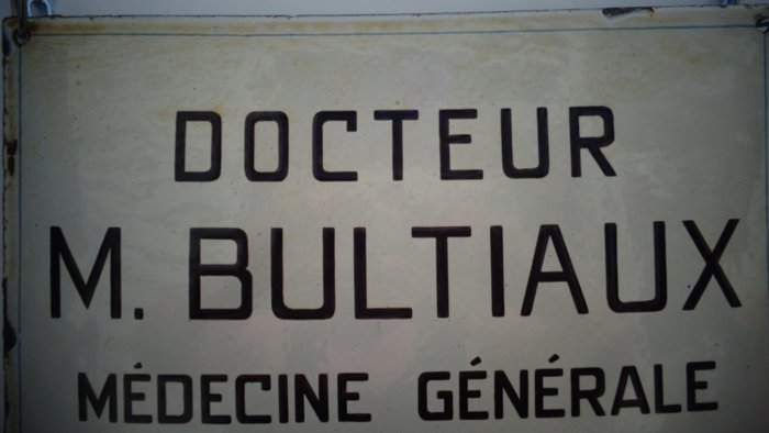 Docteur M.Bultiaux Medecine Generale - Accouchements - Emaljeplade - Emalje