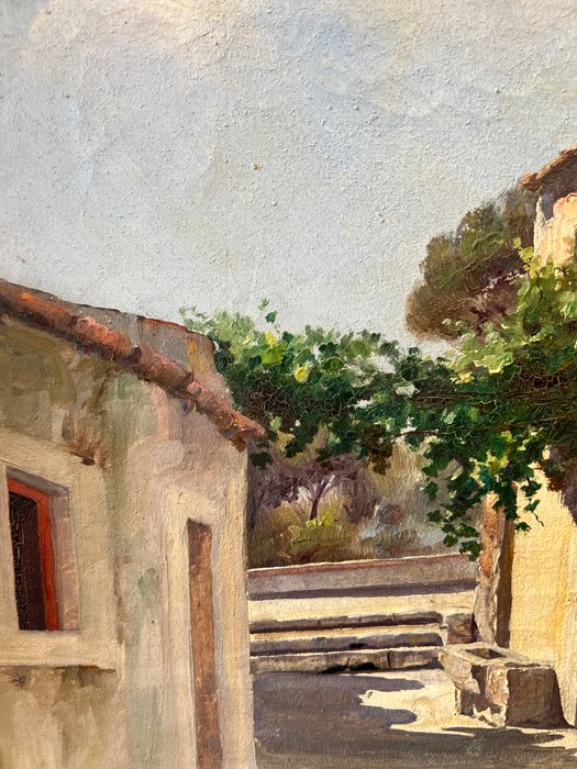 Raimondo Mirabella (1914-1979) - Scorcio di Erice - NO RESERVE