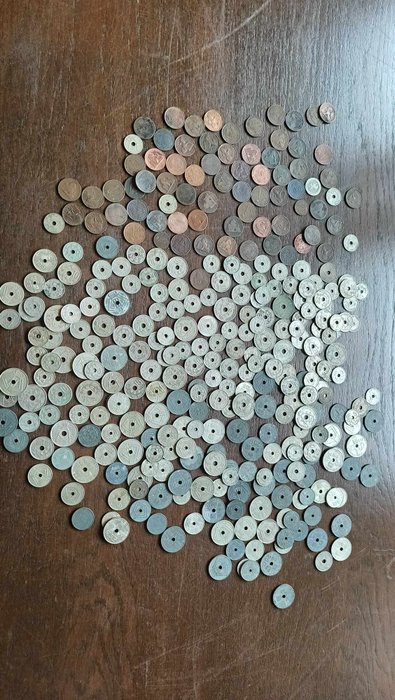 Belgien. Lot of more then 300 old Belgium coins  (Ingen mindstepris)