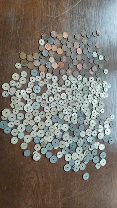 Belgien. Lot of more then 300 old Belgium coins  (Ingen mindstepris)