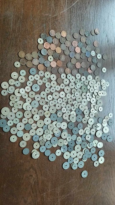 Belgien. Lot of more then 300 old Belgium coins  (Ingen mindstepris)