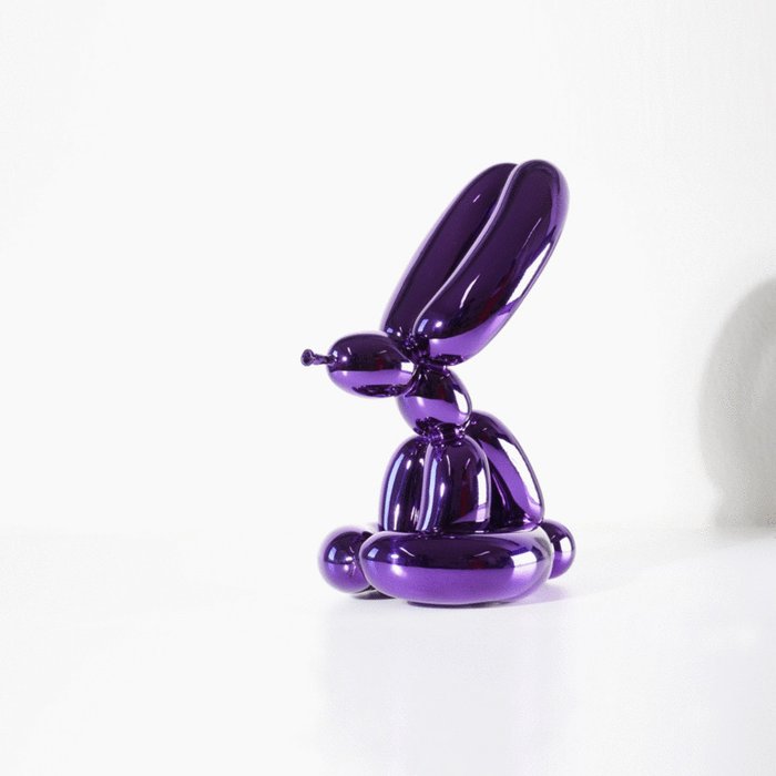 Jeff Koons (1955) - Balloon Rabbit (Violet)