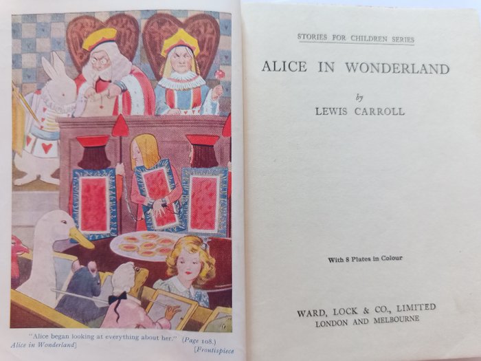 Lewis Carroll/Margaret Tarrant - Alice in Wonderland - 1940