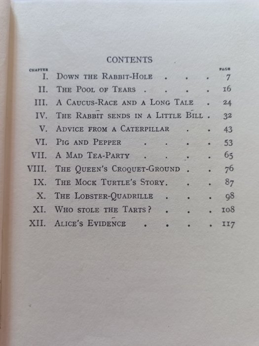 Lewis Carroll/Margaret Tarrant - Alice in Wonderland - 1940