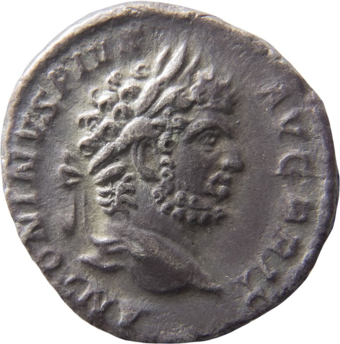 Romarriket. Caracalla (AD 198-217). Denarius minted in Rome, 210-213. PROFECTIO AVG. Scarce