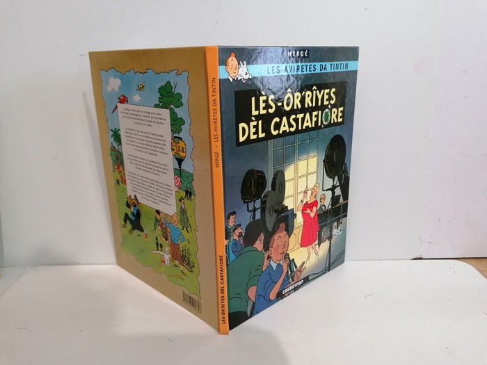 Tintin T21 - Les bijoux de la Castafiore en Wallon - 2x C - 2 Albums - Første udgave - 2008/2009