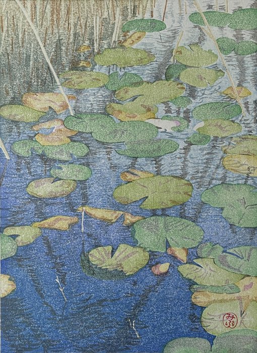 Winter Pond - Junichi Mibugawa (b 1973) - Japan